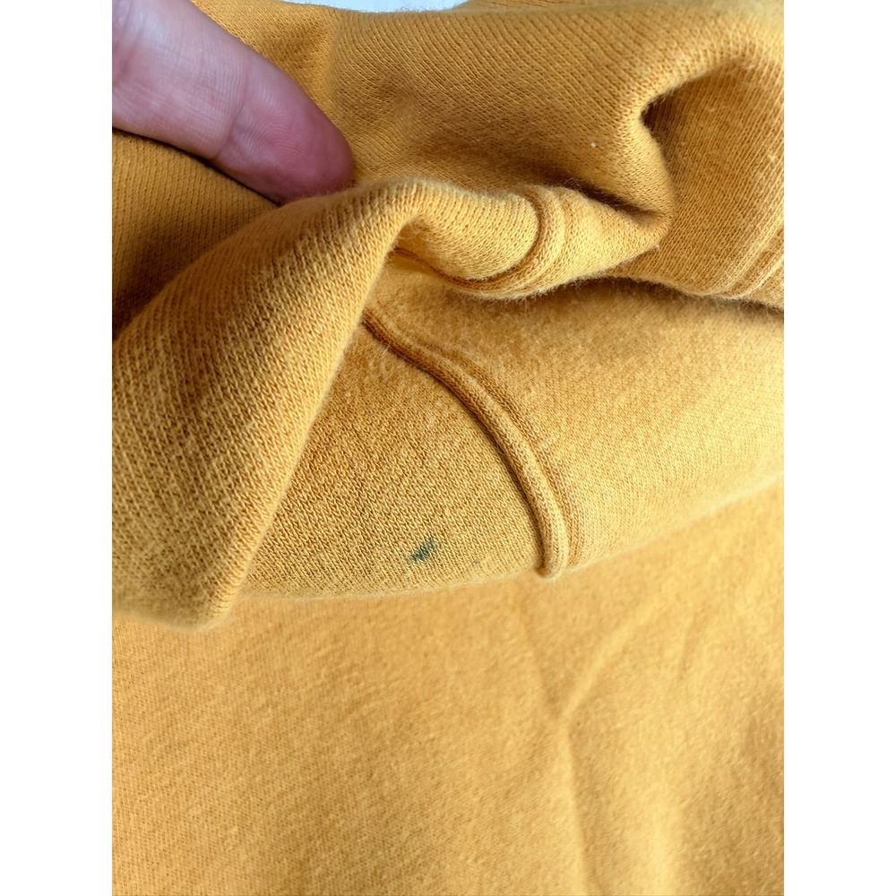 Columbia Mustard Yellow Graphic Hoodie Jeep Tough Pullover Boys M Sweatshirt - Picture 12 of 12